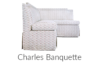Charles Skirted Banquette